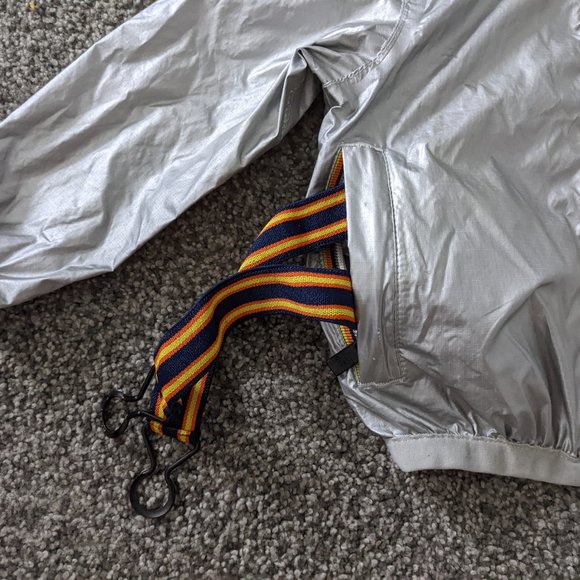 K-Way Le Vrai 3.0 Silver kids jacket 12 mos - Picture 2 of 4